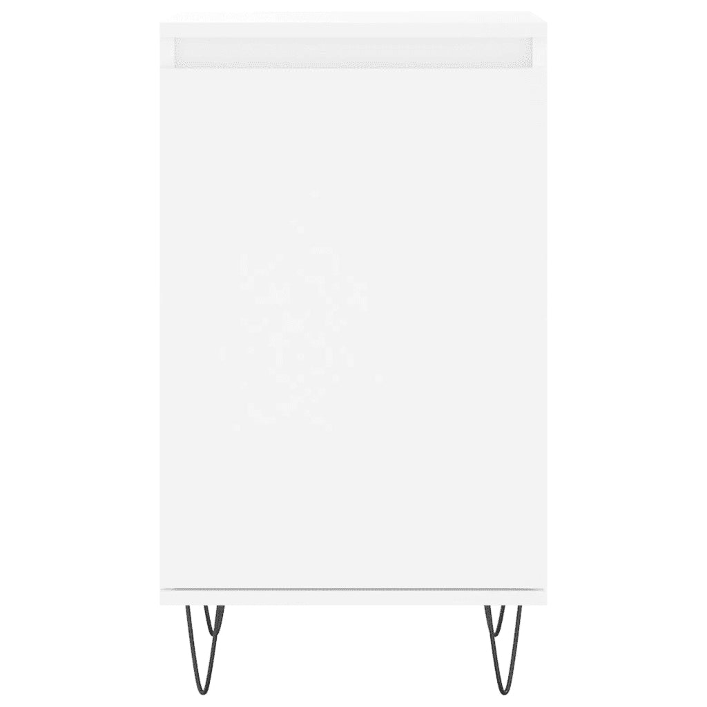 Credenza Bianca 40x35x70 cm in Legno Multistrato 831052