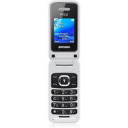 Brondi fox 4,5 cm (1.77) 74 g bianco telefono cellulare basico - BROFOXW