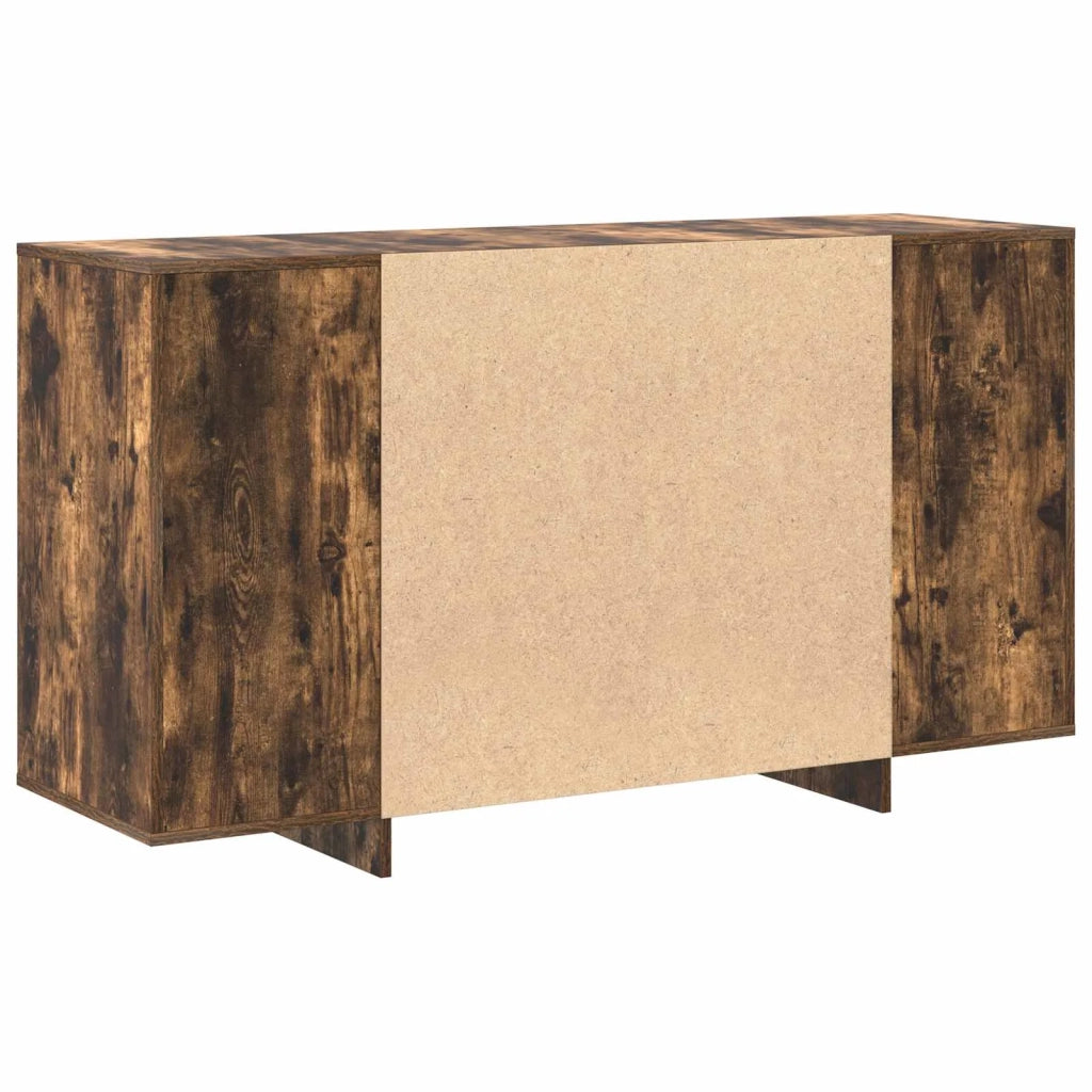Credenza Rovere fumé 135 x 41 x 75 cm Legno multistrato 3333890