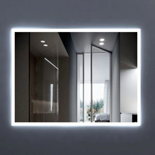 Specchio da Bagno Rettangolare 60 x 80 cm Made Italy