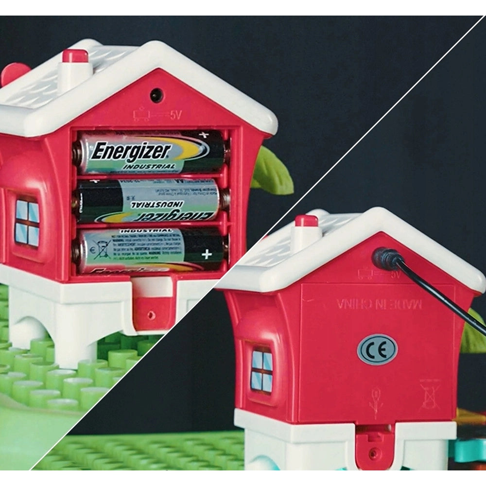 Trade Shop - Set Da Gioco Tavolo Educativo Per Bambini Sensoriale Interattivo Natalizio Con Valigetta -
