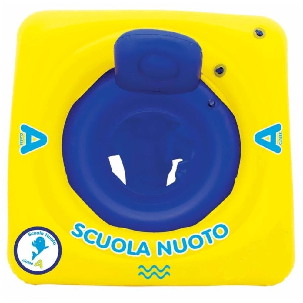 Trade Shop - Salvagente Gonfiabile Bambino Neonato Mare Con Mutandina E Schienale 65x65cm -