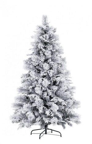 Albero di Natale Artificiale Innevato 180 cm 410 Rami Verde