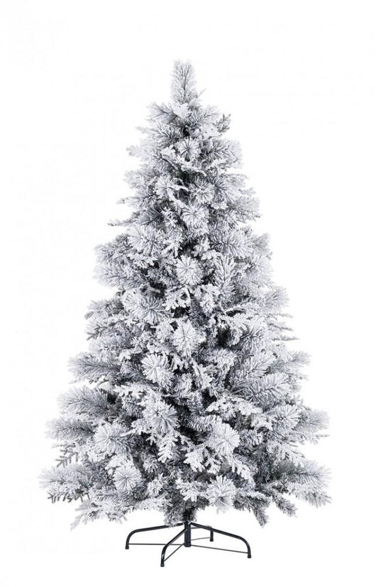 Albero di Natale Artificiale Innevato 180 cm 410 Rami Verde