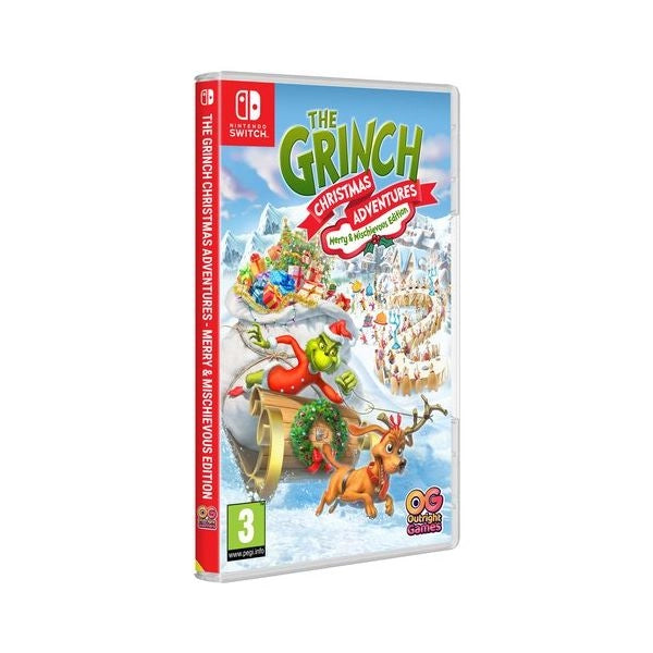 Videogioco outright games 118611 switch il grinch avventure natalizie