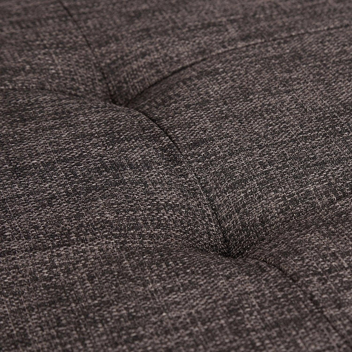 Panca per cassapanca portabiancheria con coperchio marrone 114 cm 3013009