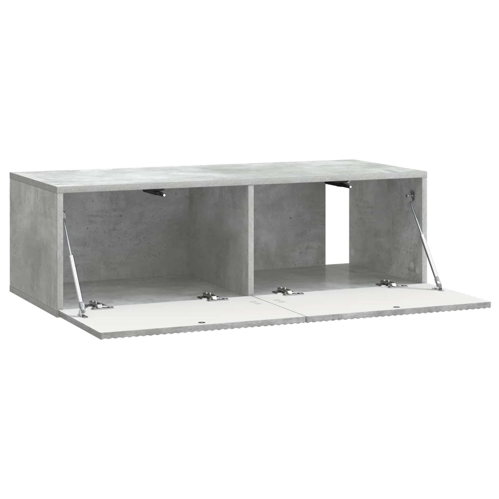 Mobile Porta TV da Muro Grigio Cemento 98 x 41 x 30 cm