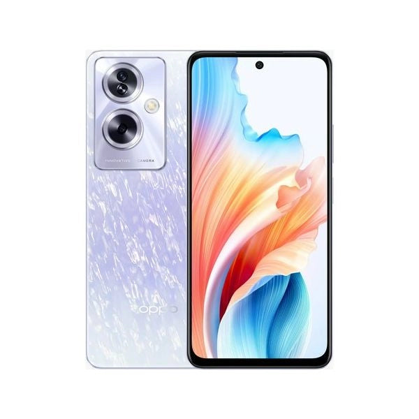 Oppo a79 5g smartphone, ai doppia fotocamera 50+2mp, selfie 8mp, display 6.72” 90hz lcd fhd+, 5000mah, ram 8(esp4gb/6gb/8gb)+rom 256gb (esp1tb), ipx4, [versione italia], dazzling purple - 6932169337816