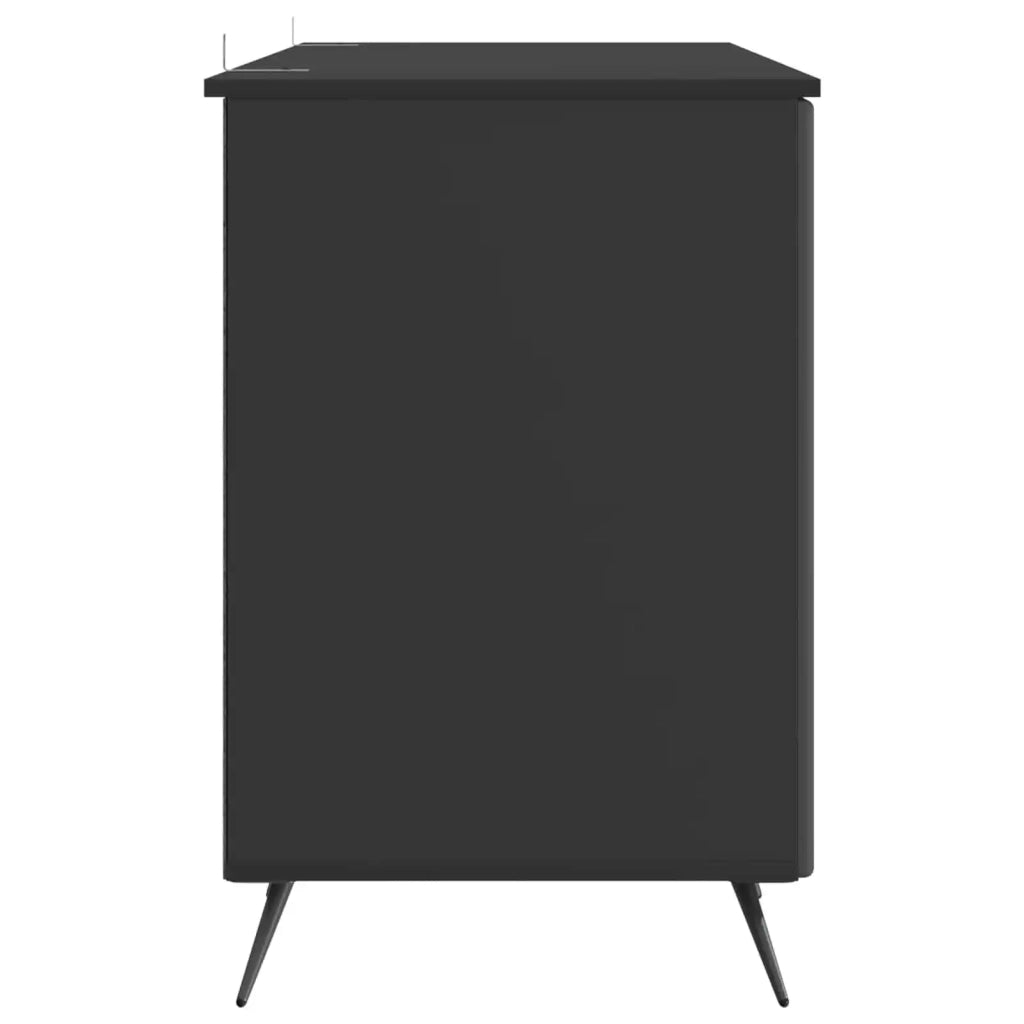 Scrivania Nero 142,5 x 50 x 75 cm Legno ingegnerizzato 3414631