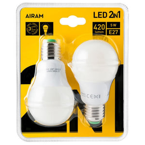 Lampada bl led goccia 5w e27 opa le