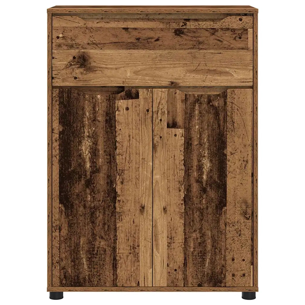 Mobile da Bagno con cassetto Legno vecchio 72,5 x 36,5 x 100 cm 888775