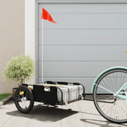 Rimorchio da Bici Nero Oxford e Ferro 94171