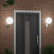 Lampada da Parete Esterna 2 pz Argento 28 x 25 x 38 cm CFW7040887