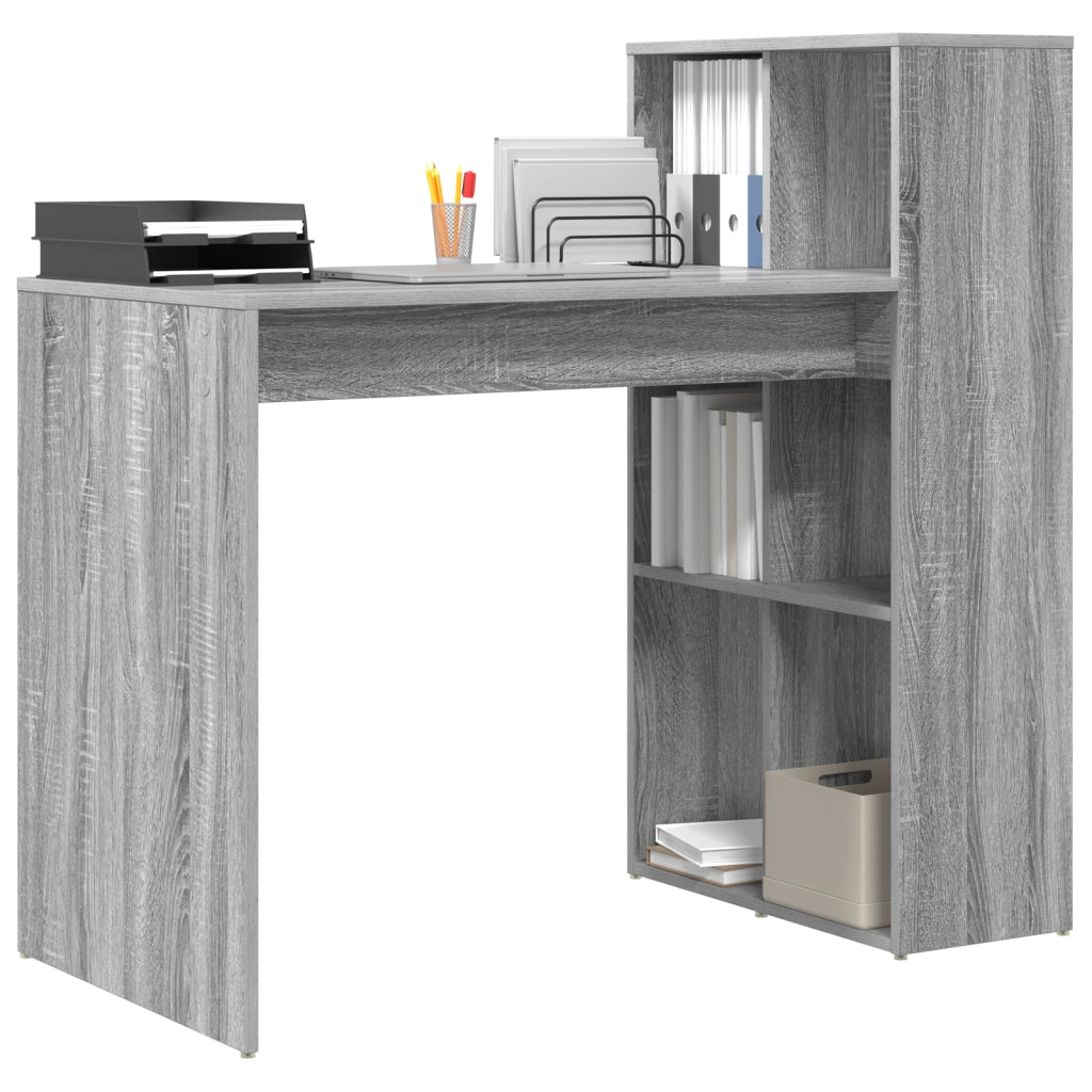 Scrivania Grey Sonoma Legno ingegnerizzato, laminato Medio
