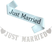 Vendita di Vele per Matrimoni - Bianco - Vele Decorative - Accessori di Festa - Design semplice/Elegante - 5 m di Lunghezza - Bandiera di Festa