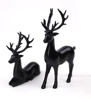 Set da 2 pezzi di Decorazioni con Rendi di Renne Luminosi - Moderna Decorazione per Salotto, Camera da Letto e Ufficio