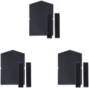 Set di filtri - set di pad per filtro - compatibile con Miele asciugatrice filtro a spugna 6057930 9688381 - Manutenzione lavatrice e asciugatrice - nero