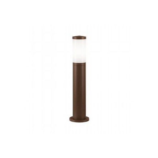 Palo Basso Moderno Panama Alluminio Ruggine-Corten 1 Luce E27 300Cm