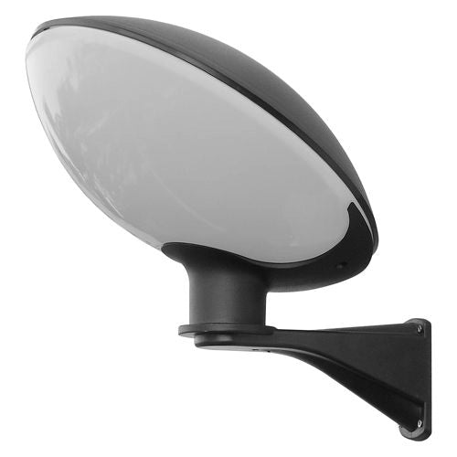 Applique esterno SU-MA TAO 1 luce E27 nero IP55 35cm