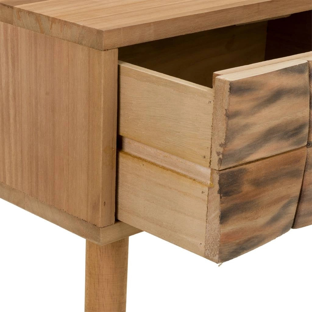 Mobile da ingresso in legno marrone 87x43x79h