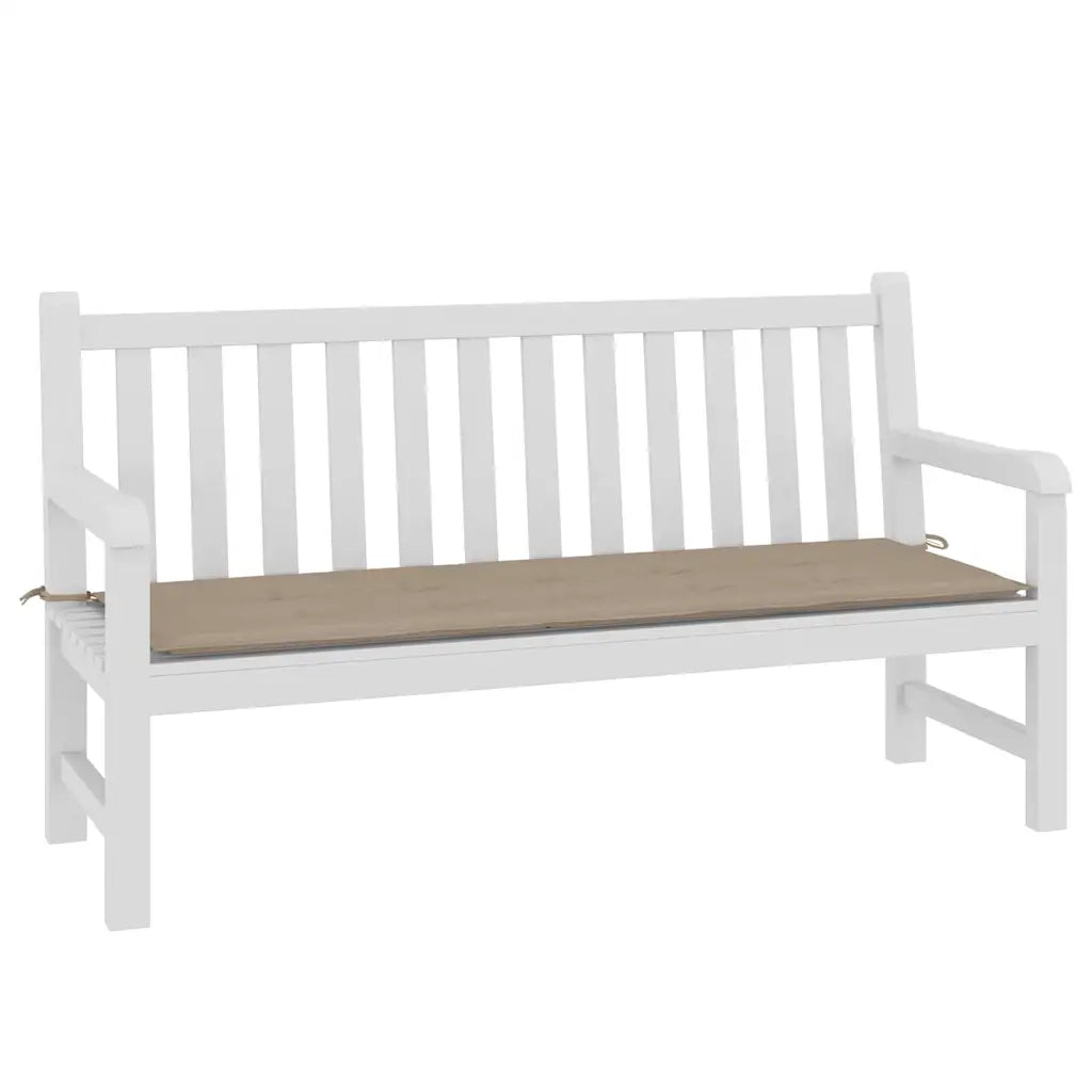 Cuscino per Panca Tortora 150x50x4 cm in Tessuto Oxford 47623