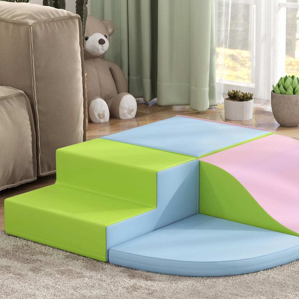 Parco motricit¨¤ 6 pezzi in schiuma EPE per bambini ¨C zephmum ¨C multicolore
