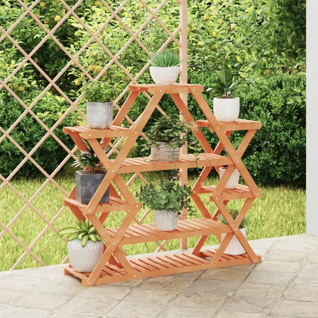 Portafiori | Sostegno per piante 110x25x105 cm in Legno Massello di Abete