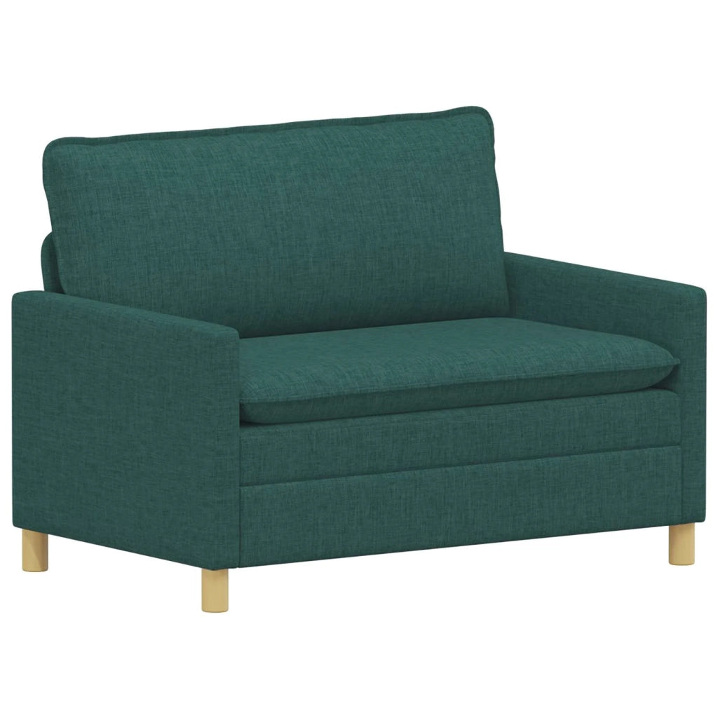 Set di divani 2 pz Verde Scuro Tessuto 3417021