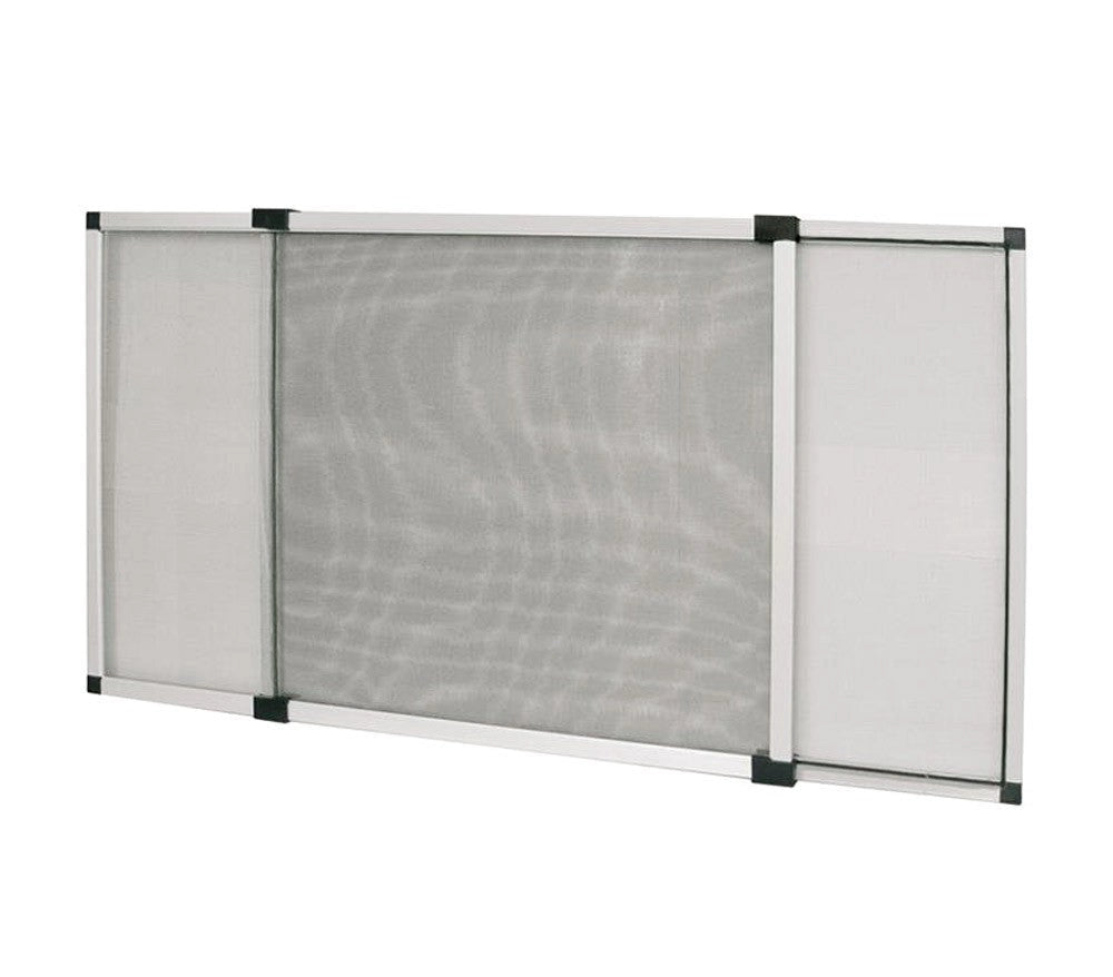 Zanzariera 100x70 cm estensibile fino a 193 cm con scopetta