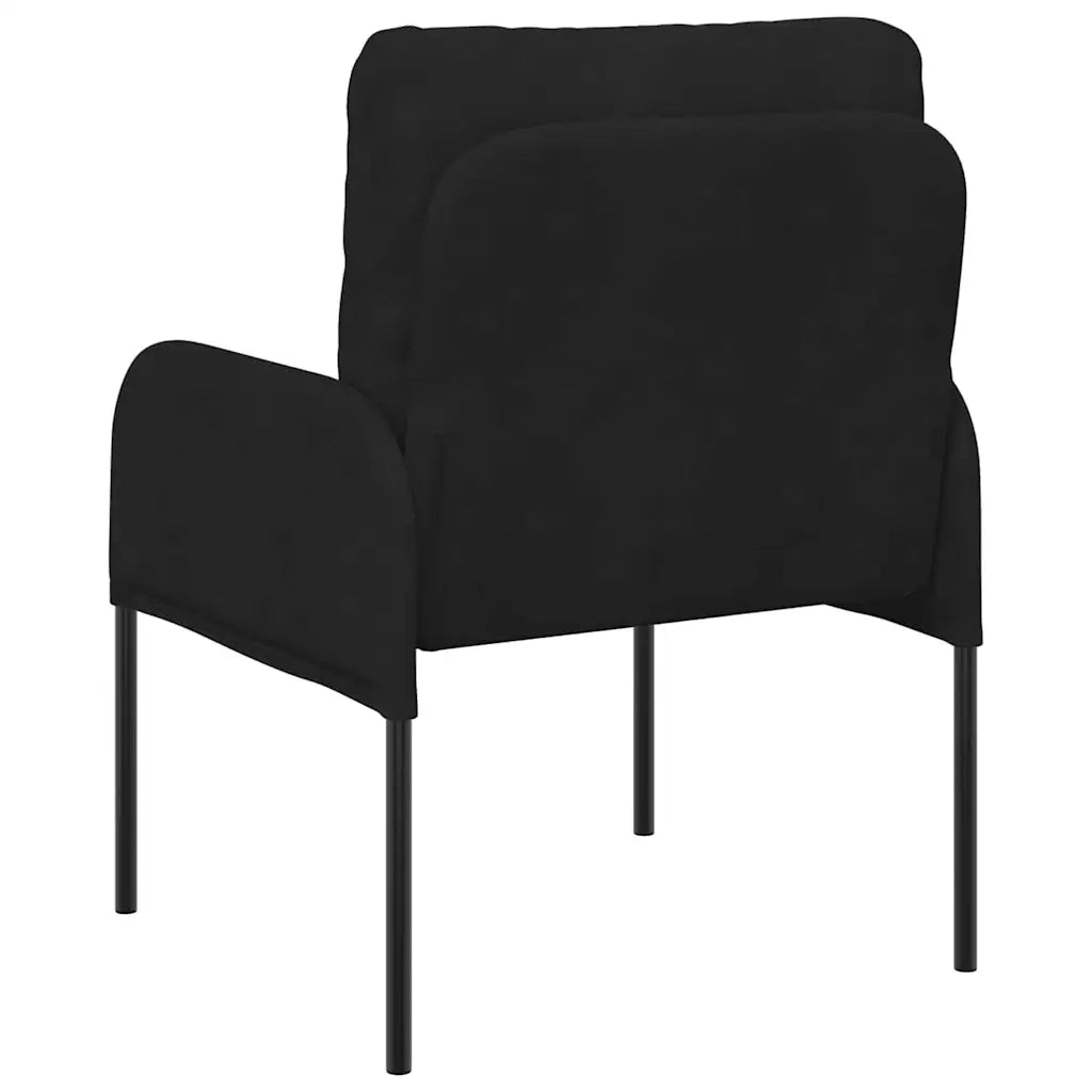 Divani con cuscino 55cm Nero Legno compensato