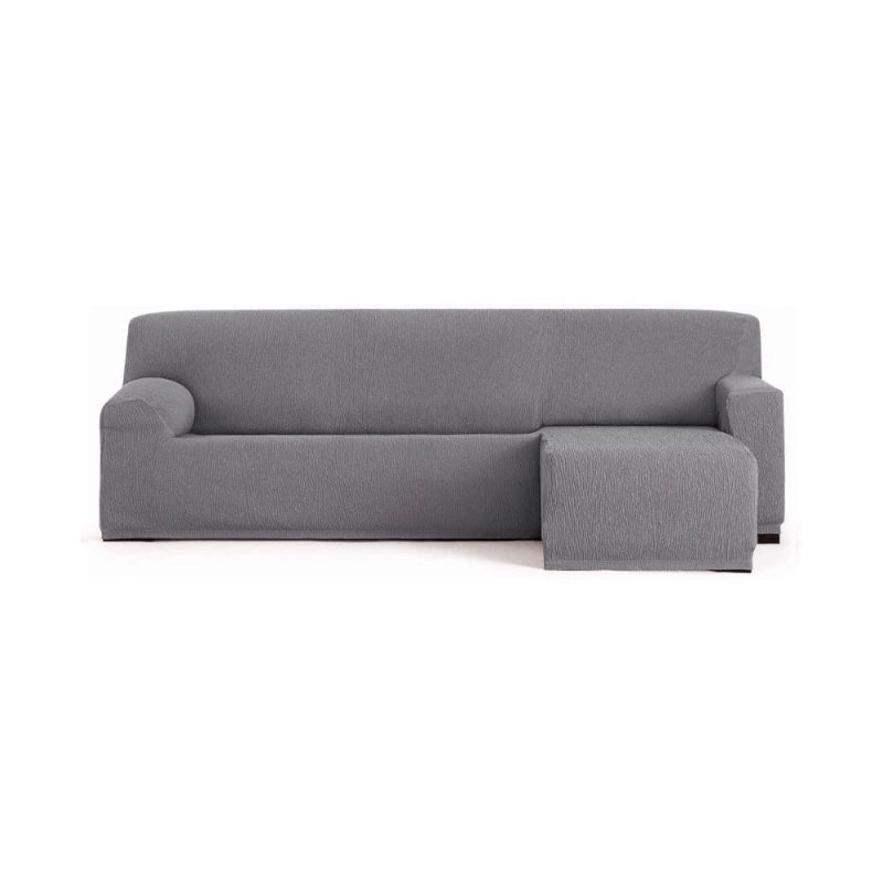 Copridivano Troya elastico penisola destra grigio bracciolo corto 250/310 EFFEZ