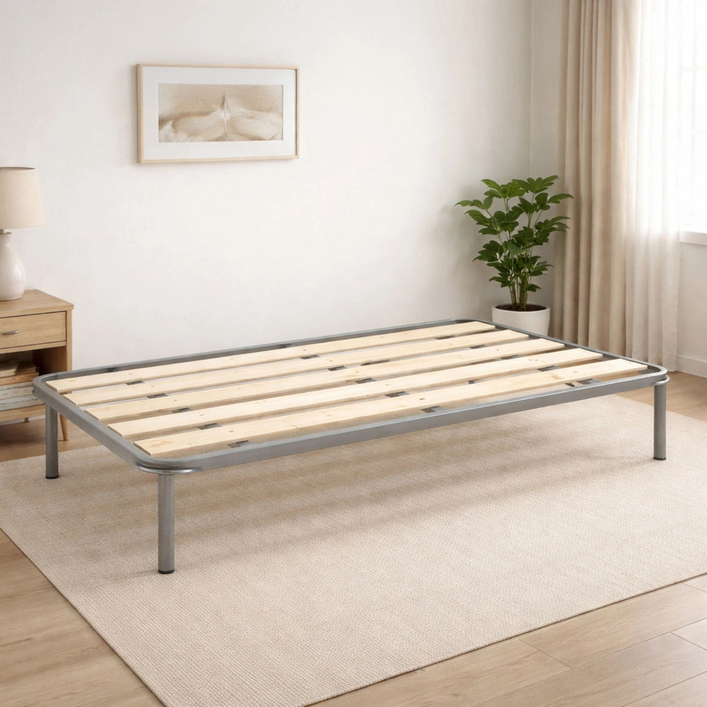 Rete letto singolo Alsa, Rete ortopedica a doghe piallate, 100% Made in Italy, cm 80x190h 31