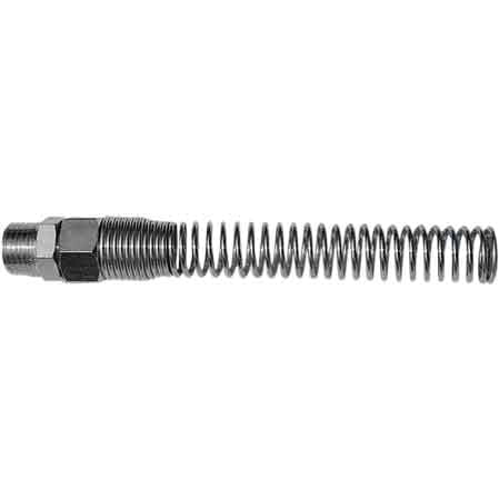 ATTACCO MASCHIO CON MOLLA Ø 6x8 mm - Fil. 1/4 - 10 pezzi- SPIRALFLEX