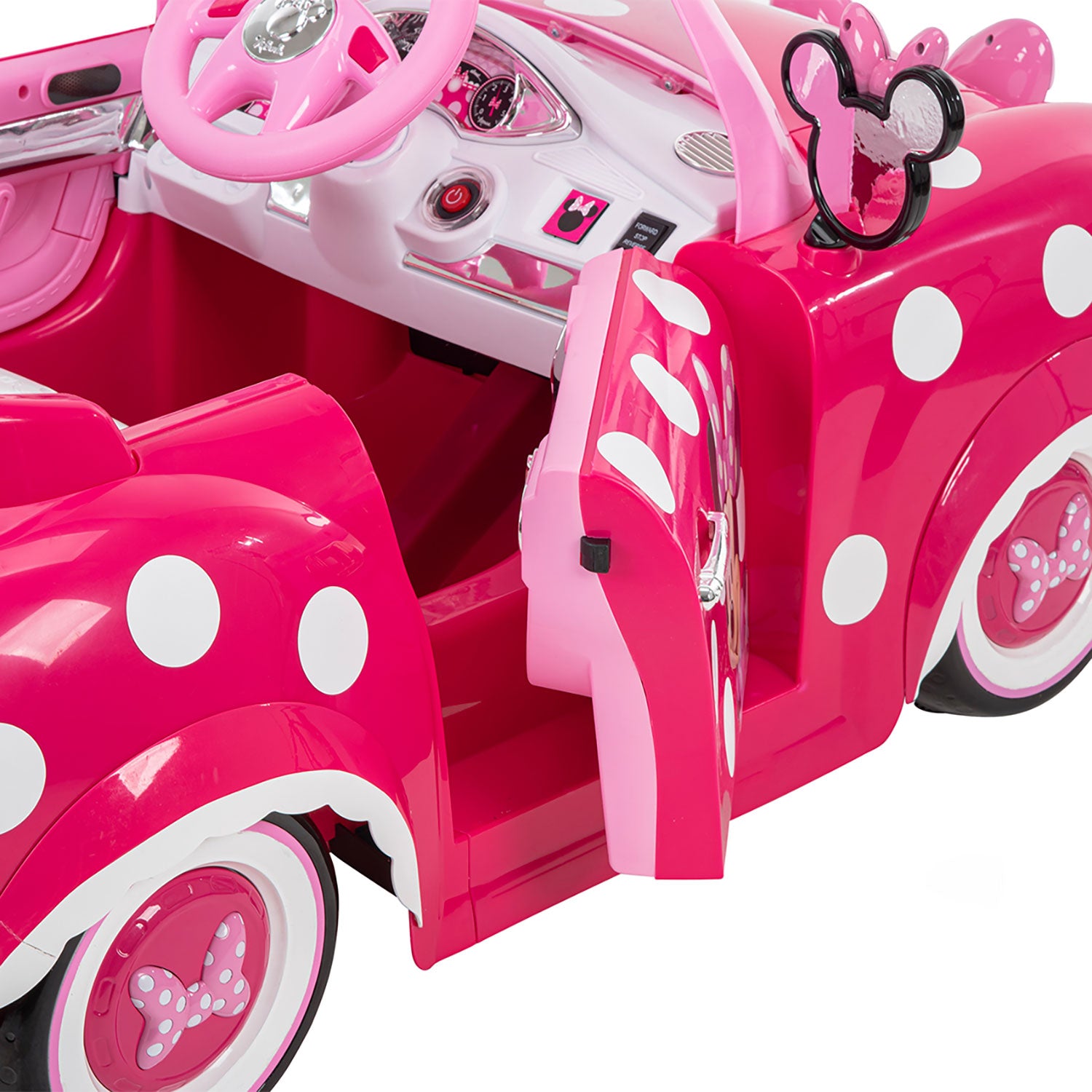Macchina Elettrica per Bambini Disney Minnie 6V Rosa