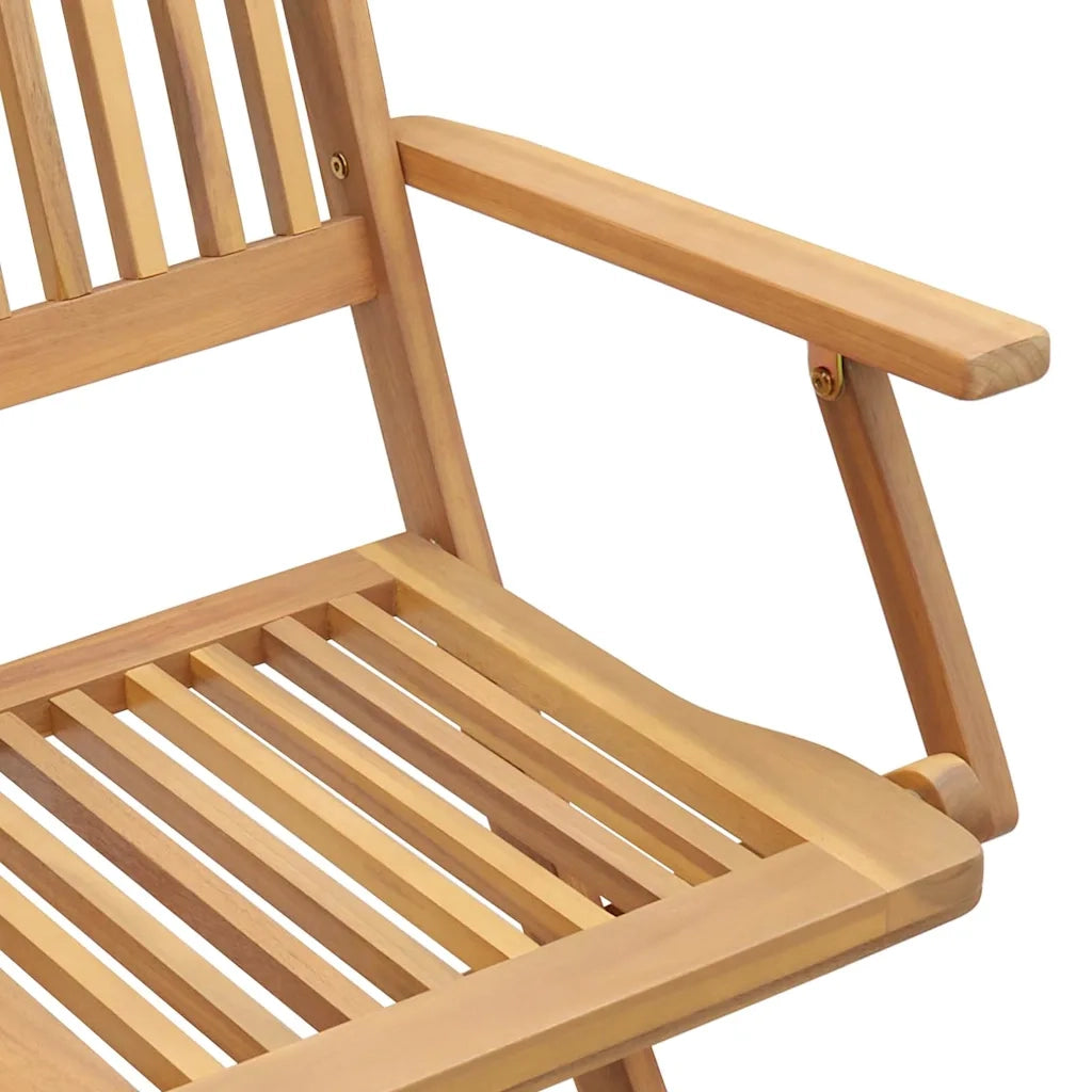 Set da Pranzo da Giardino 9 pz Legno Massello di Acacia 3214239