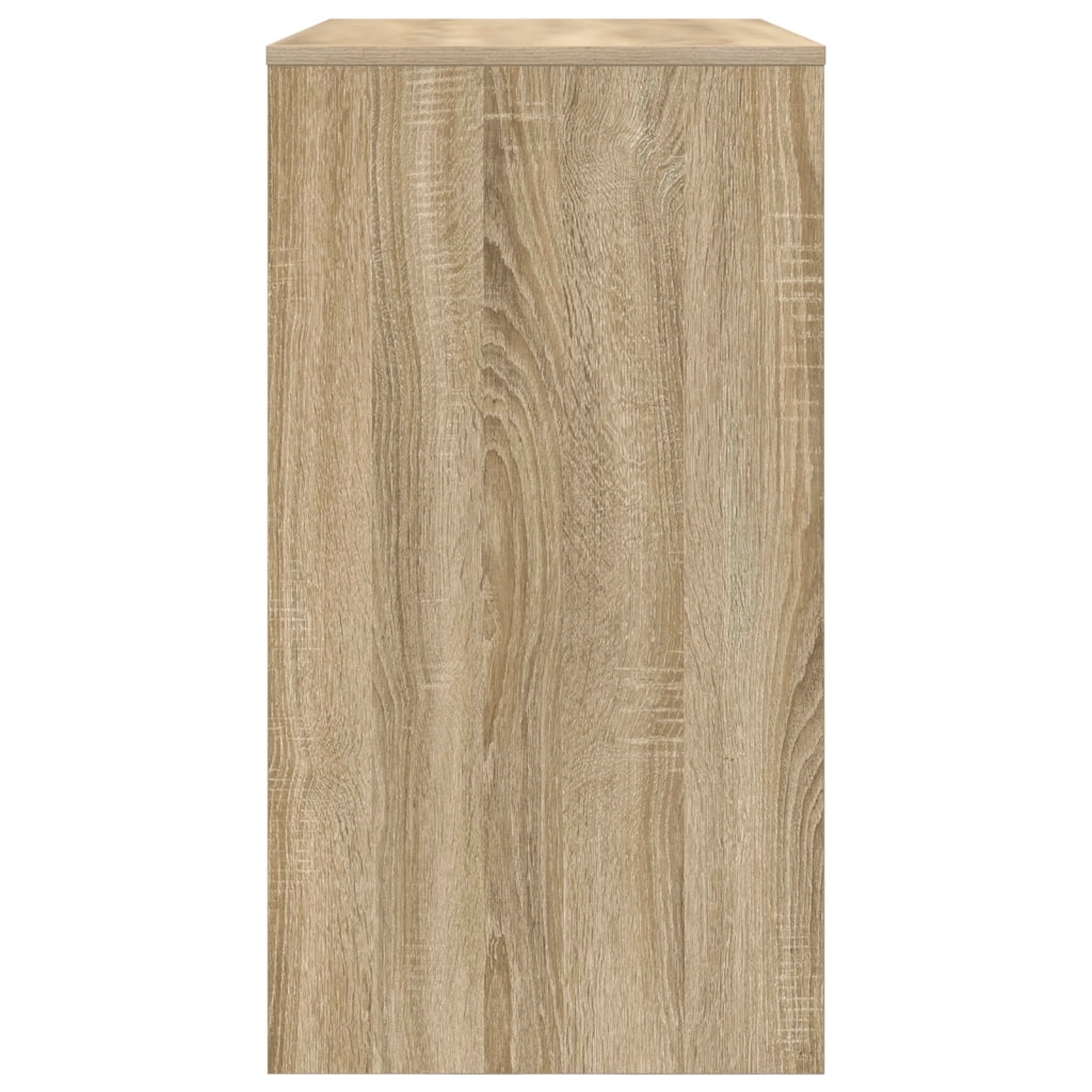 Scrivania per Computer Rovere Sonoma Legno ingegnerizzato Compatto