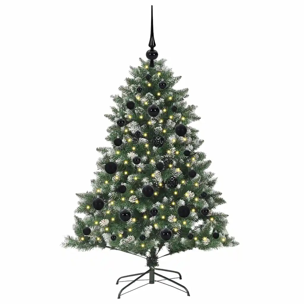 Albero di Natale artificiale con 150 LED Verde 120 cm 3395210