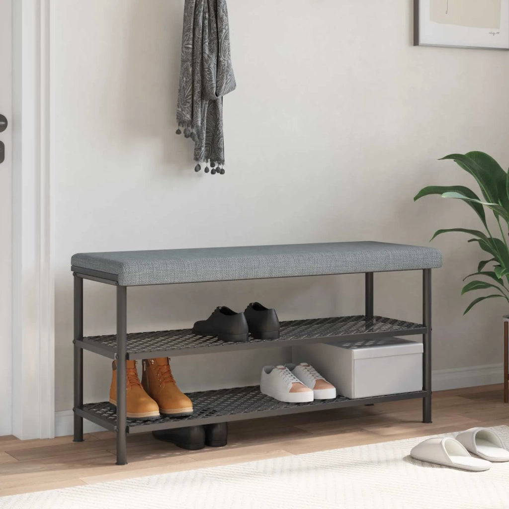 Cuscino per panchina Tessuto Grigio Chiaro Profondità 35 cm 42043316