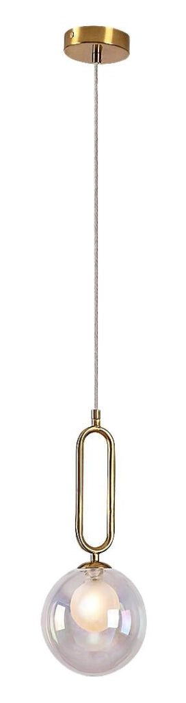 Lampada a sospensione vintage Rosehip vetro Ø15 G9 Rabalux