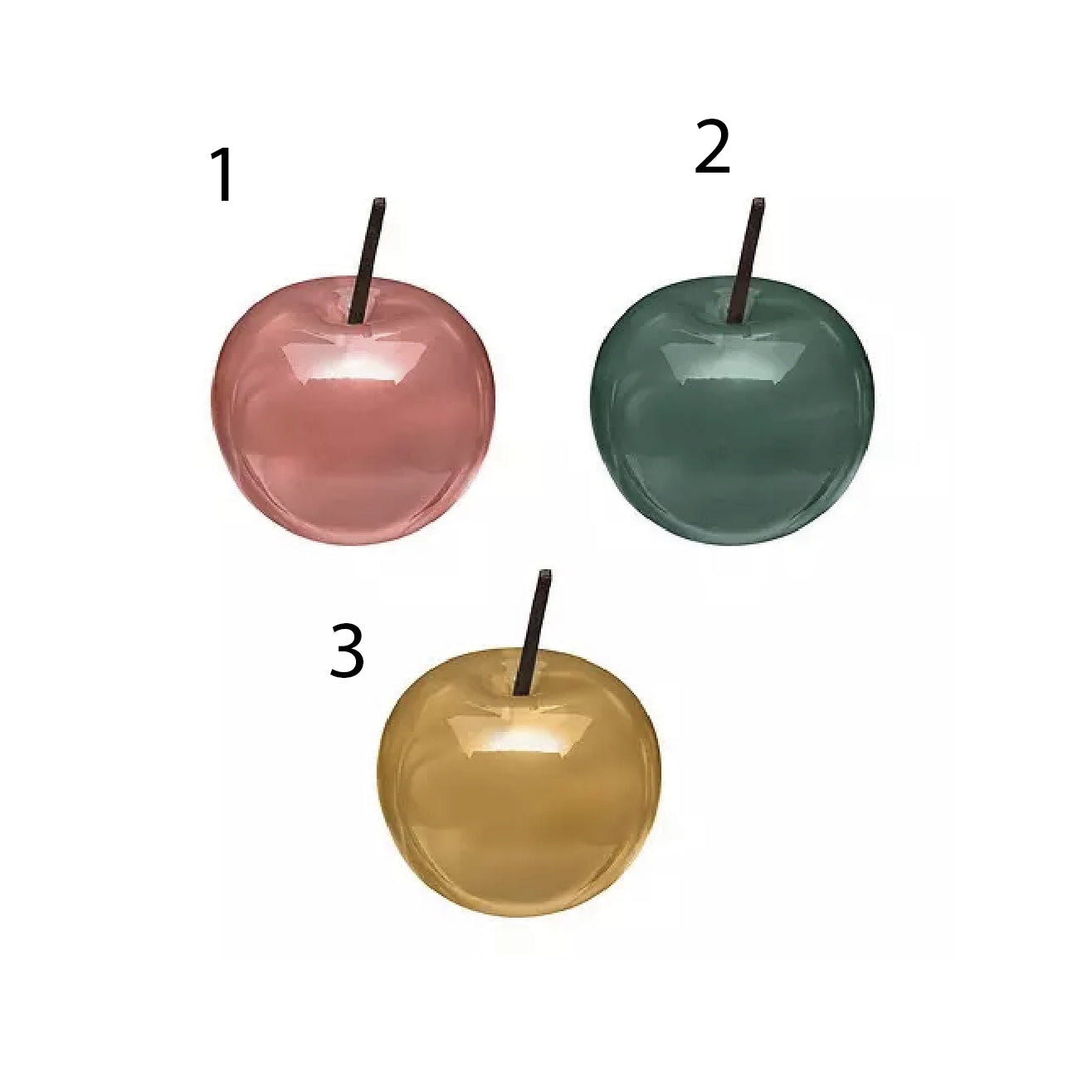 Mela Decorativa in Ceramica Artigianale