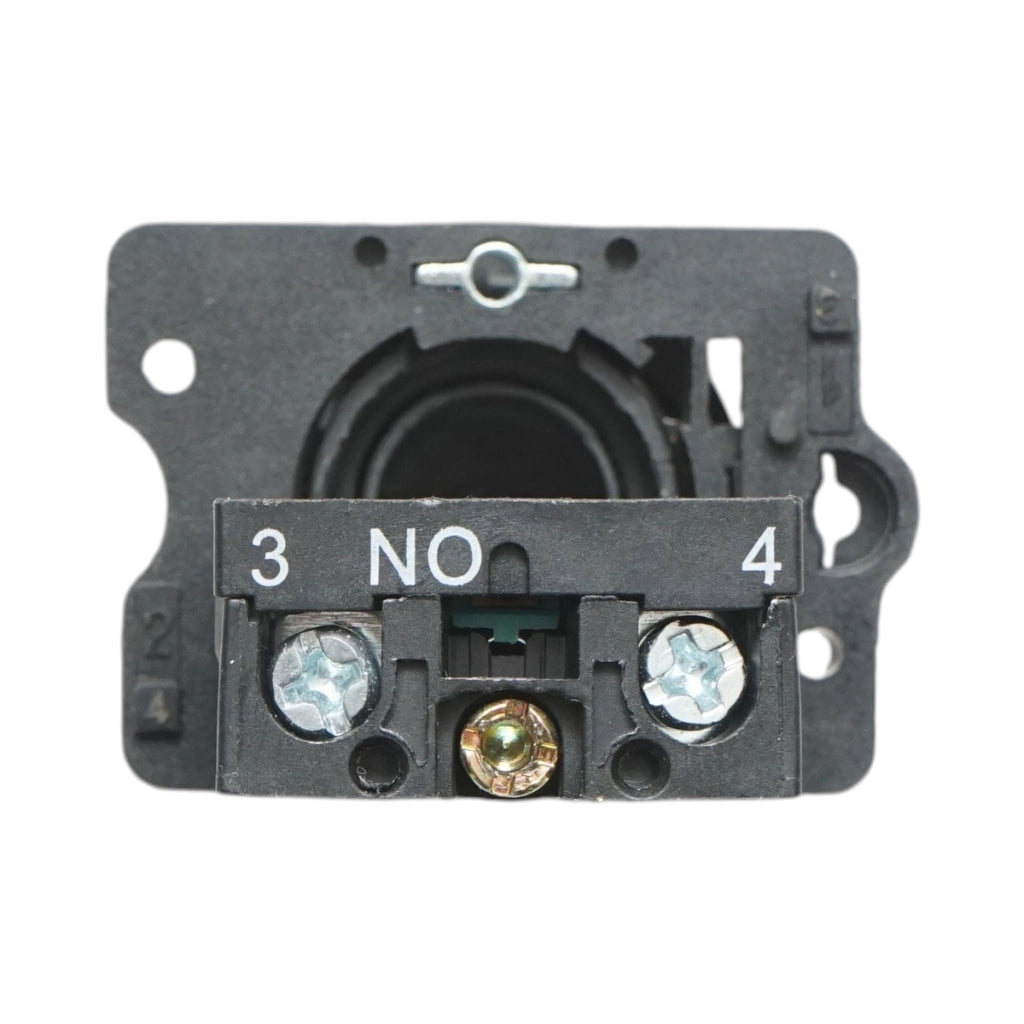 Pulsante di comando nero con coperchio protettivo 1NO, 400V/10A, LAY5-EP21, IP65 Breckner Germany