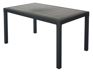 tavolo houston cm 150x90x74h antracite cod:ferx.82685