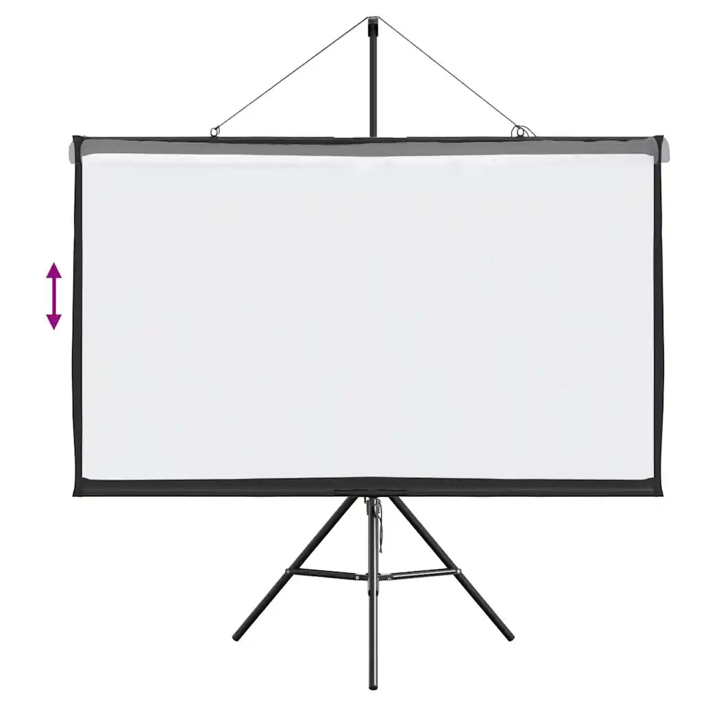 vidaXL Schermo di Proiezione con Treppiede 60 Pollici 16:9