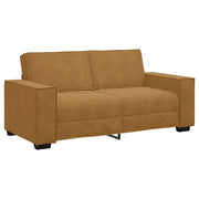 Divano | Divano da soggiorno | Sofa a 2 Posti Marrone 180x78x84 cm in Velluto