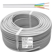 100mt cavo elettrico sezione 3x2,5  grigio 450/750v cod:ferx.501022