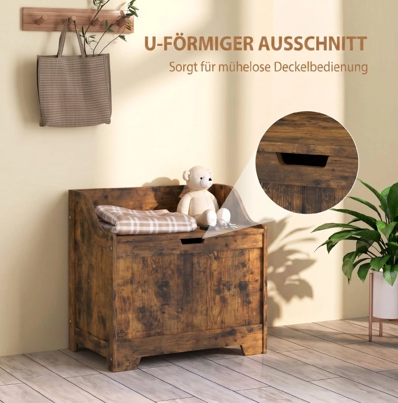 TRUHE Contenitore 56,5x38x56 cm MDF Rustico