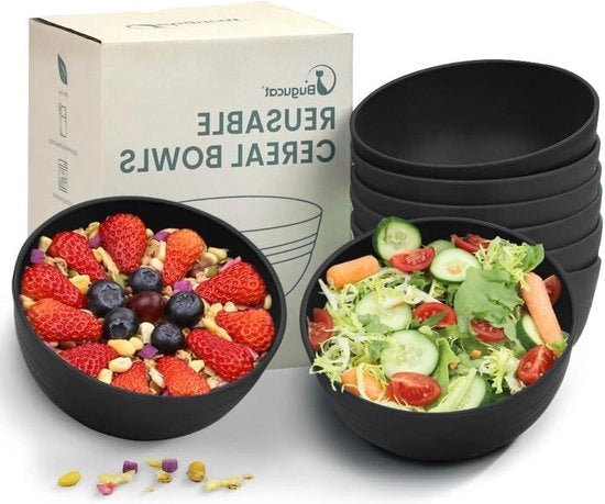 Piatto di Ramen - Insalatiera per Colazione - Insalatiera per Dessert - Insalatiera per Granita - Pasta Snack - Resistentente al Lavastoviglie