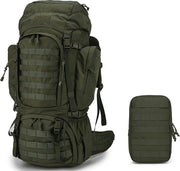 Zak da 60 litri per escursioni adulti con tecnica di trasporto tattica e design da trekking outdoor