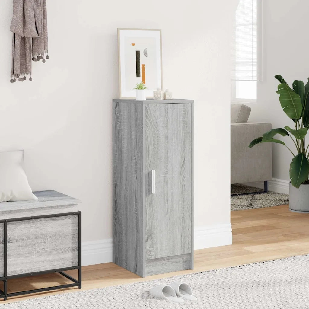 Scarpiera Grigio Sonoma 32x35x92 cm in Legno Multistratocod mxl 81768