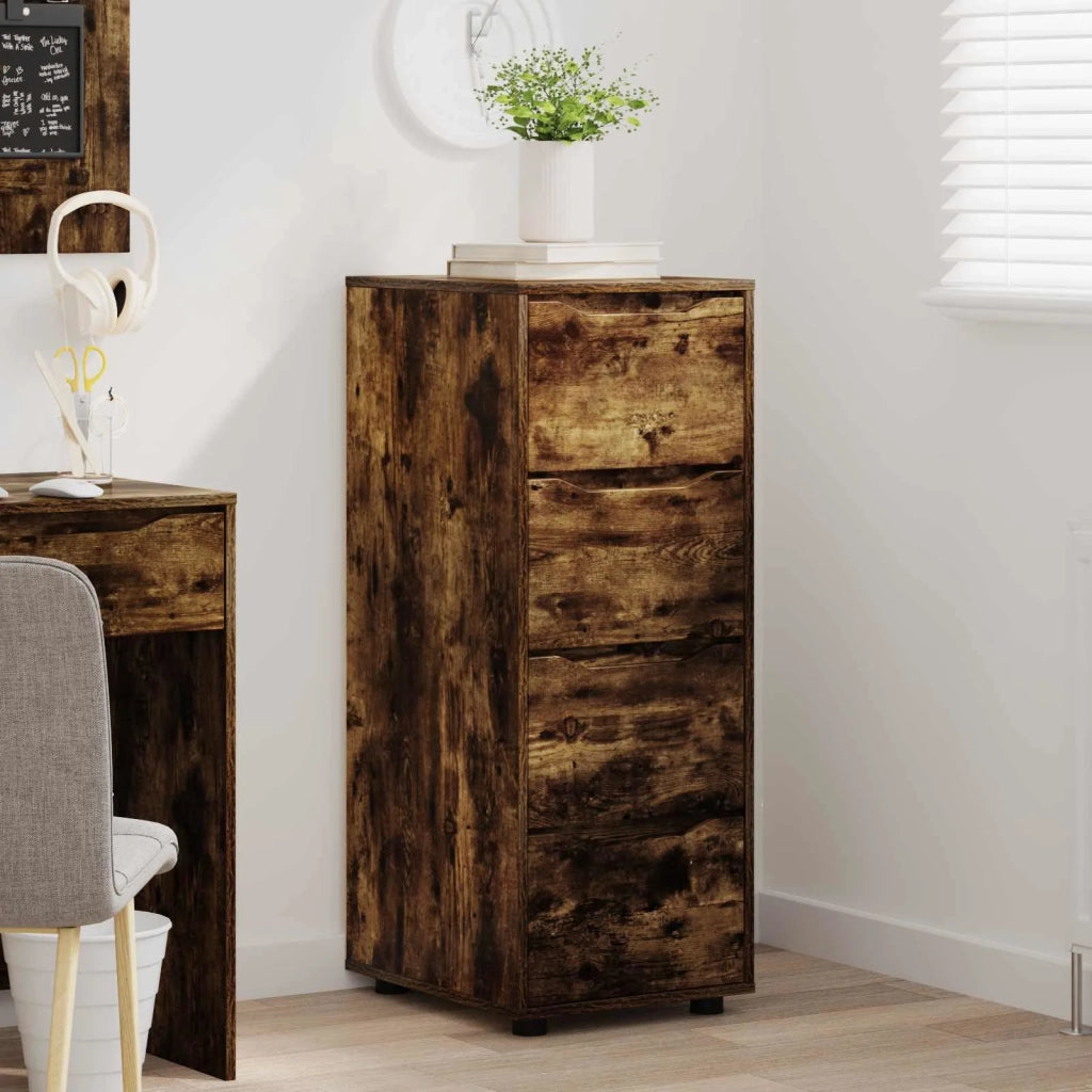 Armadio Rovere fumé 40 x 48 x 105 cm Legno multistrato 888902